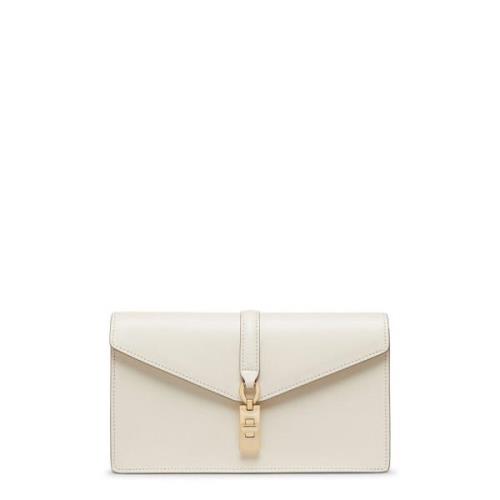 Stuart Weitzman Kärleksbrev Clutch Beige, Dam