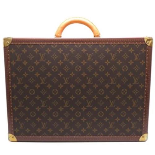 Louis Vuitton Vintage Pre-owned Canvas handvskor Brown, Dam