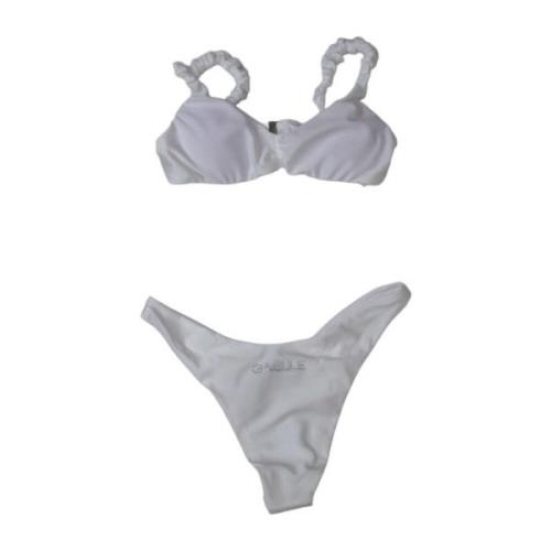 Gaëlle Paris Bikini 2-Delat Set White, Dam