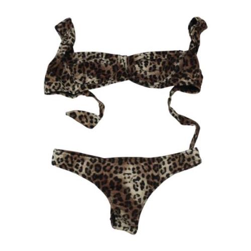 Gaëlle Paris Stiligt Bikinisett Brown, Dam