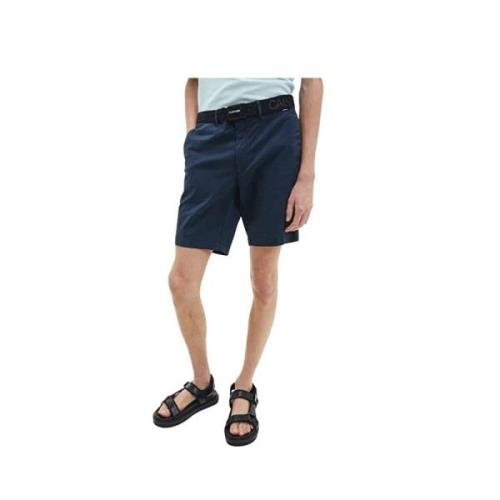 Calvin Klein Snygga Bermuda Shorts för sommardagar Blue, Herr