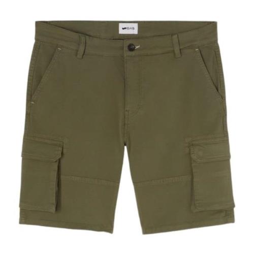 GAS Bermuda Shorts Green, Herr