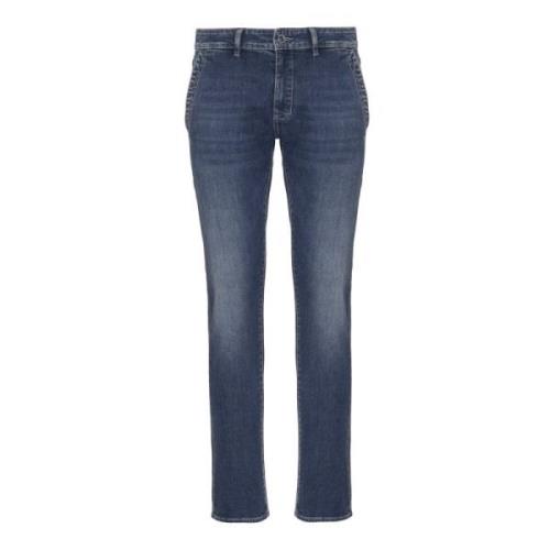 GAS Slim-fit Denim Jeans Blue, Herr