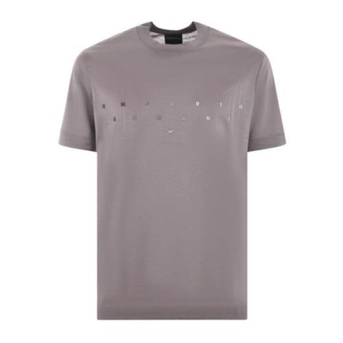 Emporio Armani Kortärmad T-shirt Beige, Herr