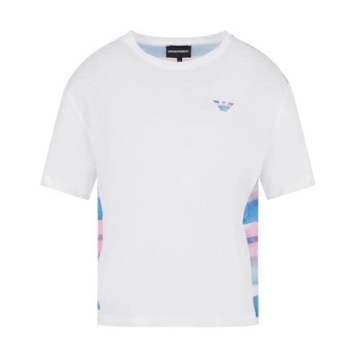 Emporio Armani Kortärmad T-shirt White, Dam