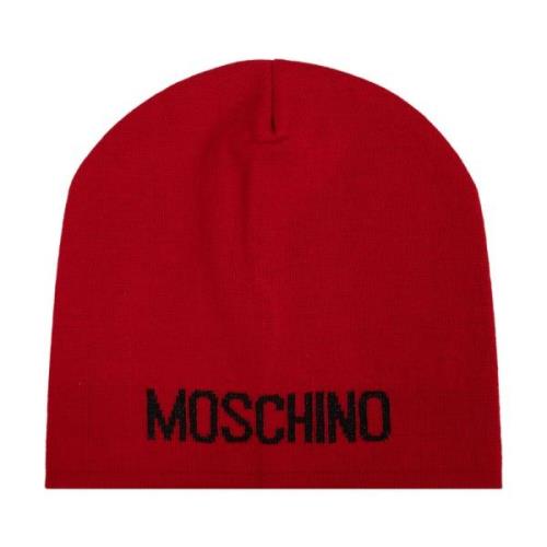 Moschino Keps med Logo Red, Unisex