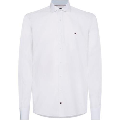 Tommy Hilfiger Långärmad skjorta White, Herr