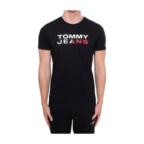 Tommy Jeans Kortärmad T-shirt Black, Herr