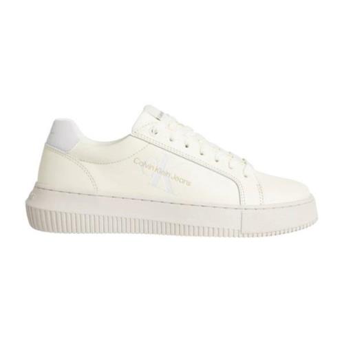 Calvin Klein Jeans Låga Sneakers White, Dam