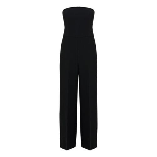 InWear Svart Jumpsuit med Breda Ben Black, Dam