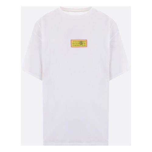 MM6 Maison Margiela Stiliga T-shirts och Polos White, Herr