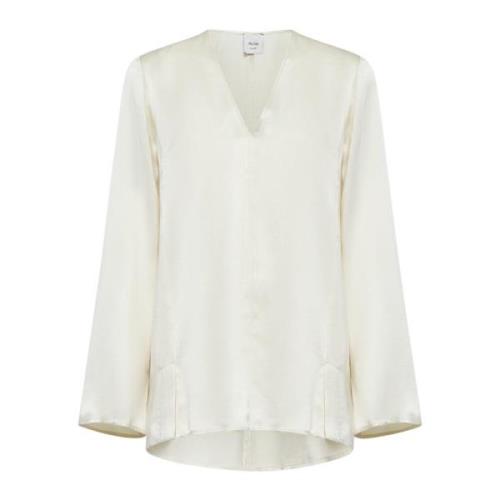 Alysi Ivory Skjortkollektion Beige, Dam