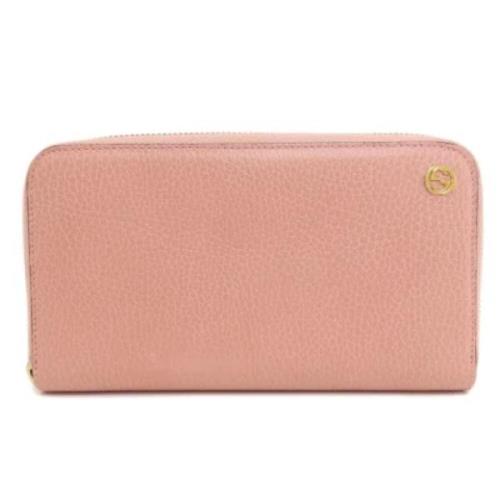 Gucci Vintage Pre-owned Laeder plnbcker Pink, Dam