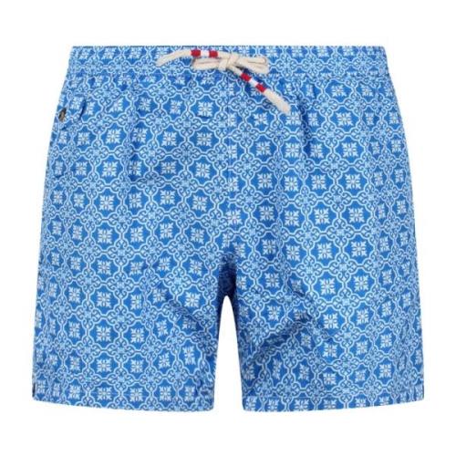 MC2 Saint Barth Micro 17 Badshorts Blue, Herr