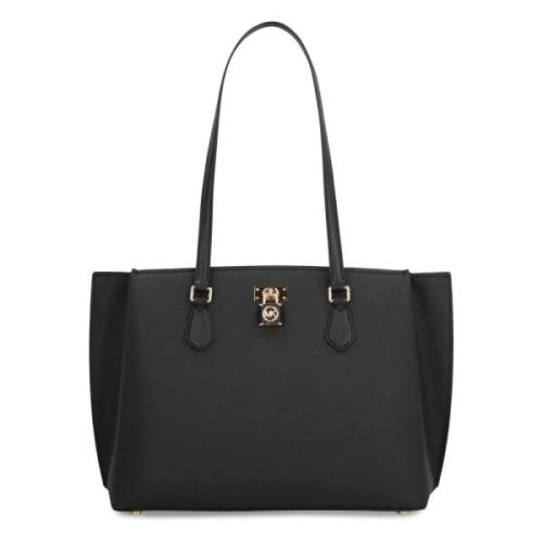 Michael Kors Ruby Läder Toteväska Black, Dam