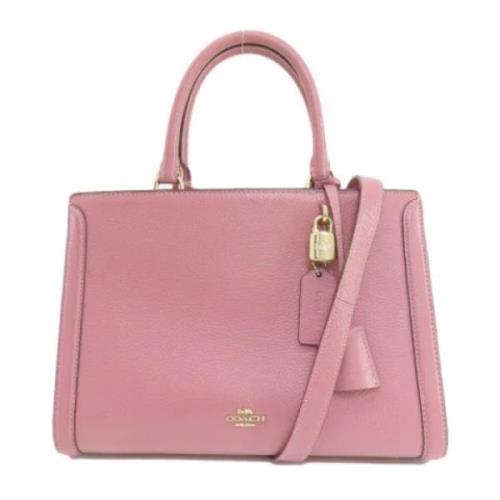 Coach Pre-owned Pre-owned Laeder handvskor Pink, Dam