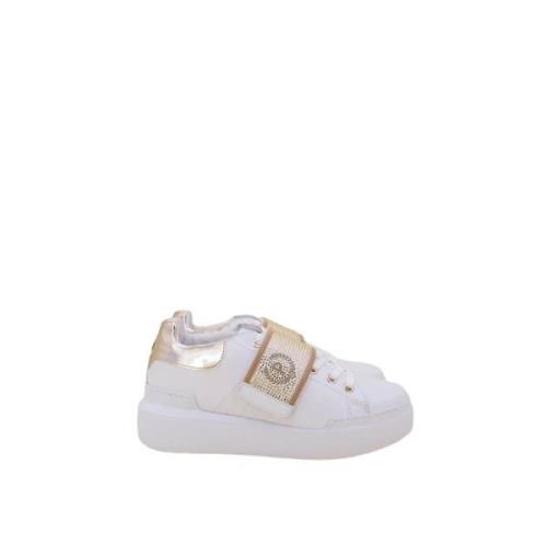 Pollini Låga Sneakers White, Dam