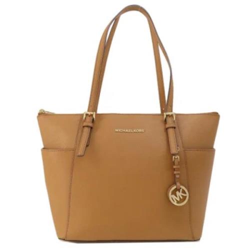 Michael Kors Pre-owned Pre-owned Plast totevskor Brown, Dam