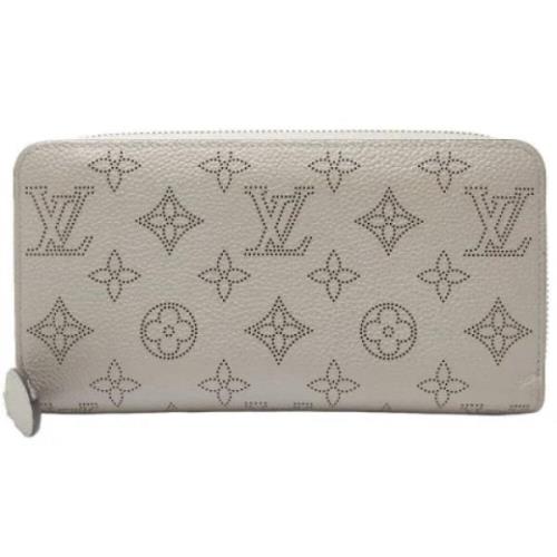 Louis Vuitton Vintage Pre-owned Laeder plnbcker Gray, Dam