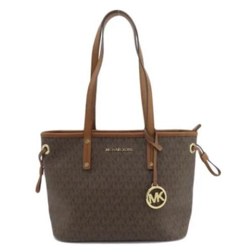 Michael Kors Pre-owned Pre-owned Plast totevskor Brown, Dam