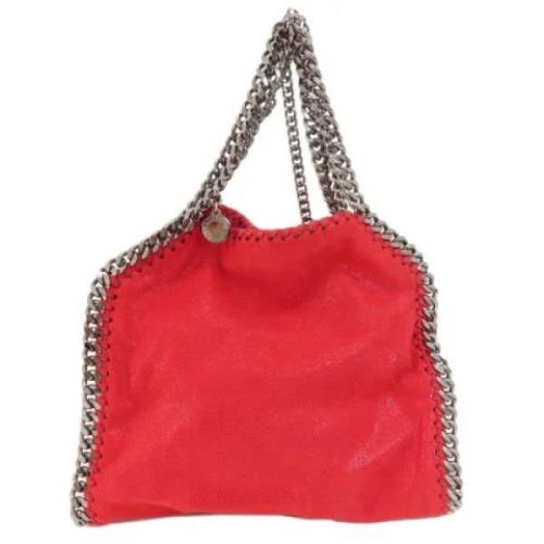 Stella McCartney Pre-owned Pre-owned Tyg handvskor Red, Dam