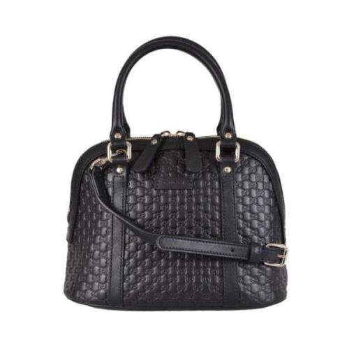 Gucci Microguccissima Axelväska Black, Dam