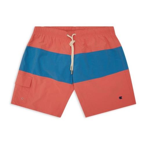 Gallo Färgglada badshorts med dragsko i midjan Multicolor, Herr