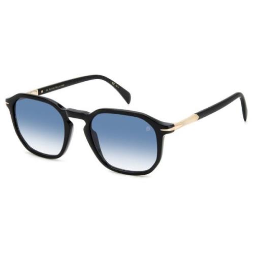 Eyewear by David Beckham Black/Blue Shaded Sunglasses DB 1115/S Black,...