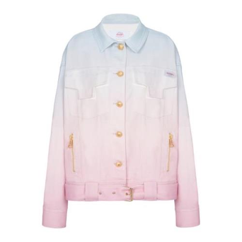 Balmain x Evian - Oversized jacka Multicolor, Dam