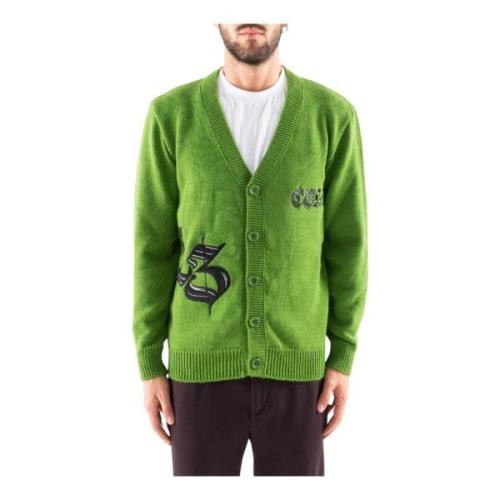 Corsinelabedoli Stiliga Cardigan och Stickade Jackor Green, Herr