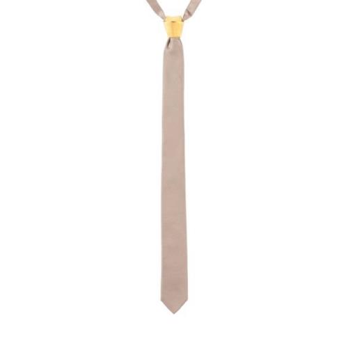 Corsinelabedoli Sidenslips med keramisk knut Beige, Herr