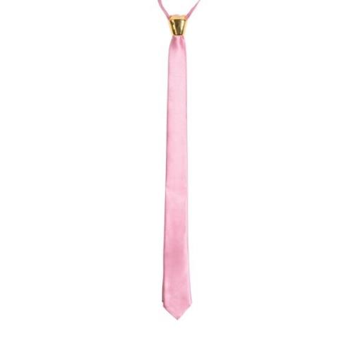 Corsinelabedoli Sidenslips med keramisk guld knut Pink, Herr