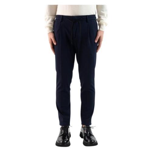 Corsinelabedoli Slim Fit Suit Trousers Blue, Herr