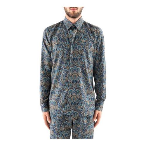 Corsinelabedoli Casual Paisley Skjorta Multicolor, Herr