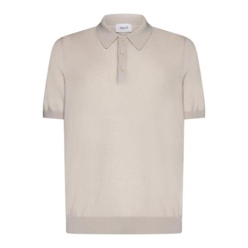 D4.0 Beige T-shirts och Polos Beige, Herr