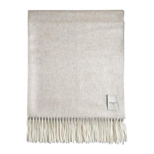 Piacenza 1733 Elegant Scarfs i Vit/Blå Beige, Herr