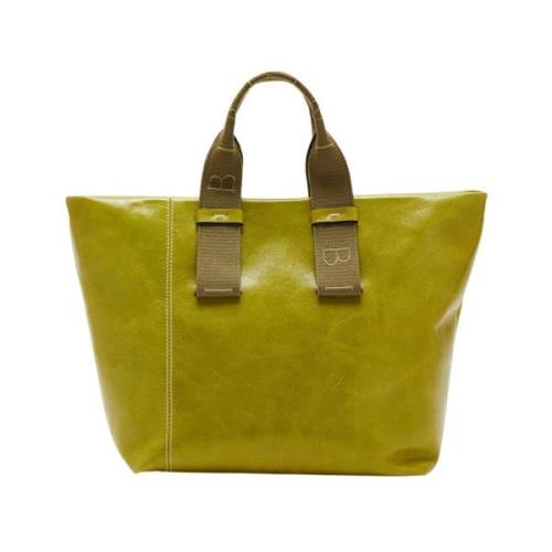 Biagini Lime Maracuja Läder Väska Green, Dam