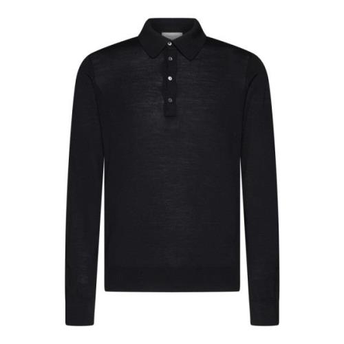 Piacenza 1733 Svarta T-shirts och Polos Black, Herr