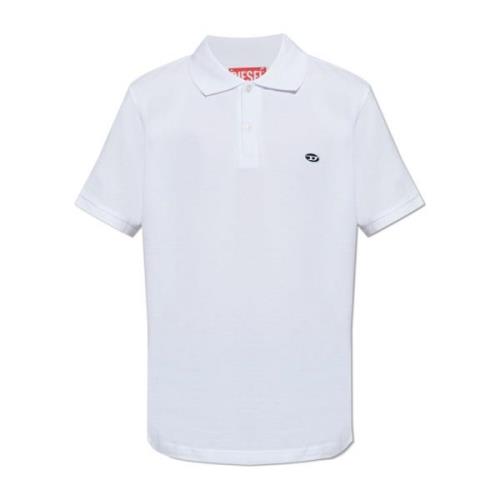 Diesel Polo T-Rejust-Doval-Pj White, Herr