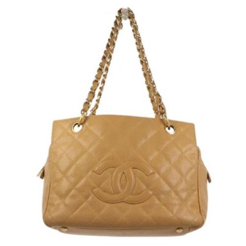 Chanel Vintage Pre-owned Laeder chanel-vskor Brown, Dam