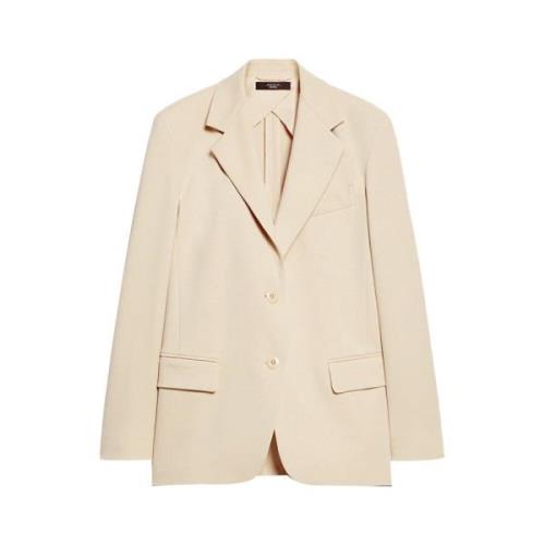 Max Mara Weekend Beige Weekendjacka Beige, Dam