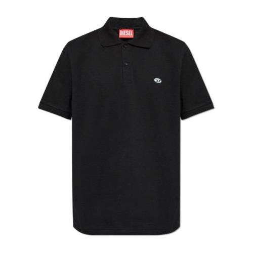 Diesel Polo T-Rejust-Doval-Pj Black, Herr