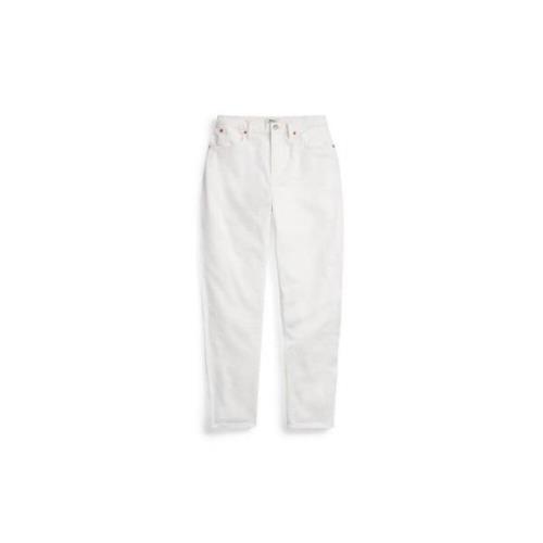 Ralph Lauren Stiliga Denim Jeans White, Dam