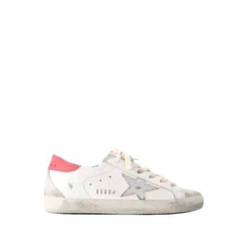 Golden Goose Vita Läderstjärnsneakers White, Dam