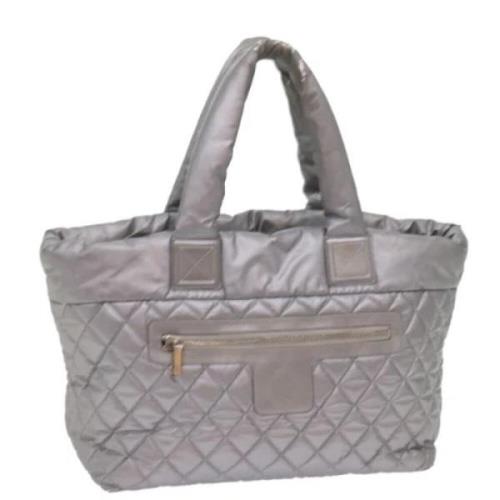 Chanel Vintage Pre-owned Laeder chanel-vskor Gray, Dam