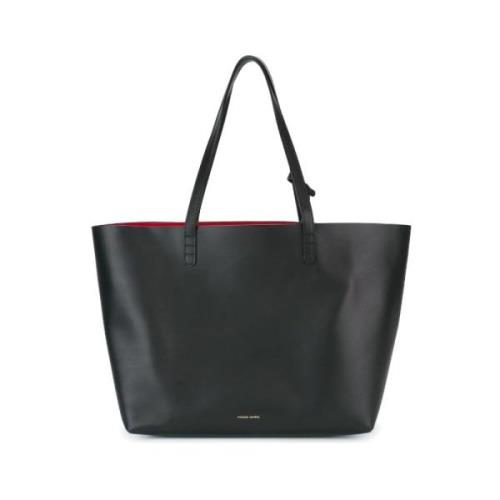 Mansur Gavriel Klassisk Svart Toteväska Black, Dam