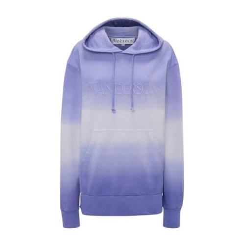 JW Anderson Gradienteffekt Bomullströja Purple, Dam