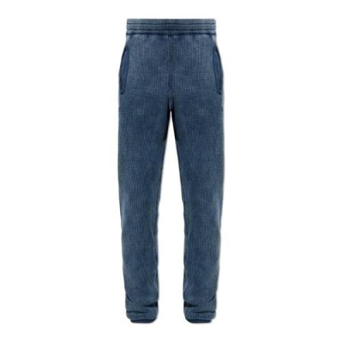 Diesel Byxor med P-Waf-Tar logotyp Blue, Herr