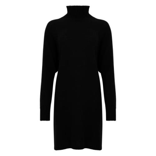 Pinko Elegant Svart Klänning Black, Dam