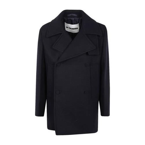 Jil Sander Navy Boxy Fit Peacoat Blue, Herr